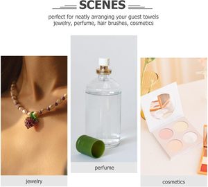 จานกลมทองแดงวินเทจแบบยั่งยืนสำหรับตกแต่งบ้านแต่งตัวถาดตกแต่งแท่นแสดงเครื่องประดับ - Product Image 3