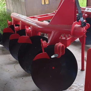 Arado de discos de doble barra de arrastre con transmisión rotativa para tractor agrícola, con componentes de engranajes para labranza del suelo, en venta. - Product Image 1