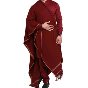 ผ้าคลุมไหล่ผู้ชายมุสลิมแบบน้ำหนักเบา ผลิตปี 2025 ลายจุด ผ้าขนสัตว์ สำหรับฤดูหนาว ระบายอากาศได้ดี - Product Image 6