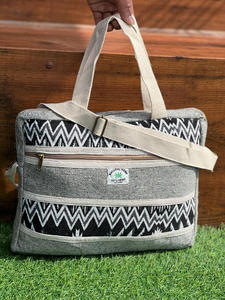 ปอกระเจาทำด้วยมือแนววินเทจมาใหม่พร้อมกระเป๋าแล็ปท็อปและส่งเอกสารสุดหรูกระเป๋าแล็ปท็อปป่านเป็นมิตรกับสิ่งแวดล้อม - Product Image 2