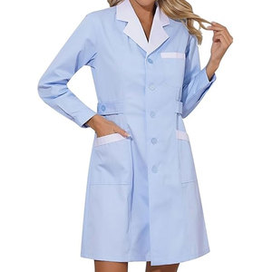 Vêtements de travail uniformes médicaux blouse de laboratoire en coton avec logo personnalisé pour médecin de laboratoire infirmière - Product Image 3