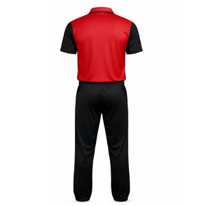 Top Selling <b>Red</b> Cricket Uniform <b>Mens</b> Sublimated Breathable Sharp Graphic Cricket Jersey and <b>trouser</b> Set Professional - Product Image 2