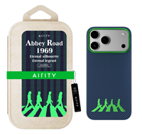 Coque de téléphone magnétique antichoc AIRITY, modèle Abbey Road 1969 vert, la plus vendue, pour iPhone 17 Pro Max