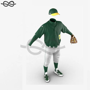 Uniforme de Béisbol Personalizado de Alta Calidad para Equipos Deportivos, Unisex, Tallas Grandes, Transpirable, de Secado Rápido, para Deportes al Aire Libre, Adultos - Product Image 4