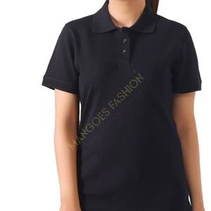 Dernier modèle Polo à séchage rapide pour femme Logo personnalisé Motif solide pour la salle de sport et le sport Coupe à séchage rapide pour polo - Product Image 1