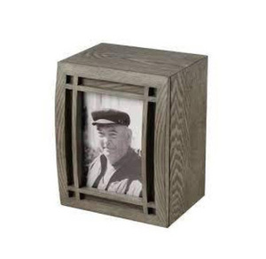Urnes funéraires en bois faites à la main de style américain, modernes, pour adultes (hommes et femmes), décoratives, marron, 220 pouces cubes, vente en gros - Product Image 2