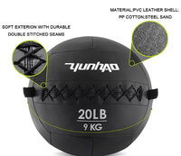 Balón Medicinal de Alta Calidad ONYX INDUSTRY de 14 Pulgadas de Diámetro - 4 x 30 Libras, Construcción de Cuero PU y Goma Resistente, Color Personalizable