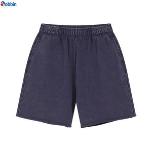 Pantalones Cortos Deportivos Holgados, Estilo Urbano, Novedad, Unisex, de Algodón, con Bordado Personalizado, Logotipo Impreso, Cintura Media - Product Image 4