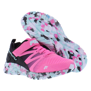 Chaussures pour filles Fila Cryptonic 7 Strap Mashup Couleur : Fuchsia/Noir 100% authentique - Product Image 5