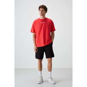 Camiseta Extra Grande para Hombre Fiesta, 100% Algodón Jersey, Textura Gruesa y Estampada-88364 - Product Image 5