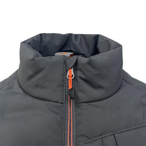 Hot Sale Custom Men's <b>Black</b> Winter Windproof Padding <b>Jacket</b> wholesale price - Product Image 4