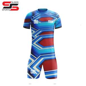 Uniforme de fútbol sublimado personalizado, Conjunto de camiseta de fútbol, ropa deportiva, uniformes de entrenamiento a precio barato al por mayor - Product Image 2