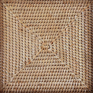 AMZ Napperon en rotin résistant à la chaleur le plus vendu Tapis de table à manger personnalisé et durable peint à la main pour la table - Product Image 3