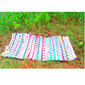 Tapis de porte en coton de style oriental, lavable, pour entrée, extérieur, antidérapant, écologique, réversible, adapté aux animaux domestiques, en peluche - Product Image 2