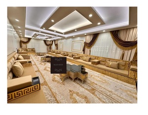 Modern Arabic Majlis Furniture Customizable Traditional Design Foldable Feature Free Worldwide Delivery - Product Image 1