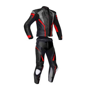 Cuir véritable Moto Auto Racing Wear Protection haute performance Excellent ajustement Confort Sécurité Combinaisons moto en cuir - Product Image 3