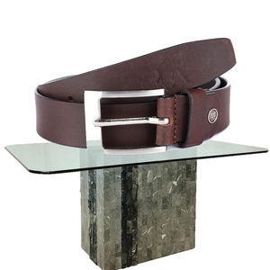 Cinturones de Hombre Ligeros y Duraderos con Diseño y Logotipo Personalizados, Hebilla Cuadrada con Calavera, Estilo Casual y de Negocios, Compre al Mejor Precio - Product Image 1