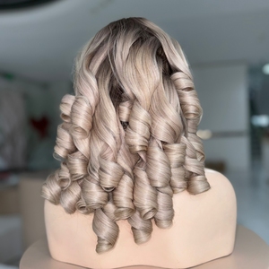 Peluca hinchable de color personalizada de cabello humano vietnamita 100% de la mejor calidad con precio al por mayor - Product Image 4