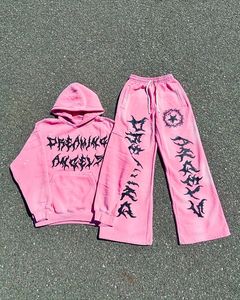 Traje de chándal apilado para hombre de estilo único de la mejor calidad, venta en línea, conjunto de manga larga con capucha y pantalón para hombre - Product Image 6