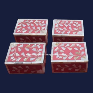 Nueva caja de incrustaciones de hueso MDF hecha a mano de mejor diseño de calidad moderna tradicional con Material de nácar para regalo de almacenamiento de joyas - Product Image 4