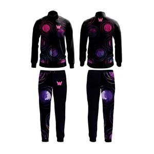 Vêtements de sport Combinaison de jogging deux pièces survêtements de fitness d'hiver de grande taille pour adultes Ensemble de jogging vintage personnalisé - Product Image 3