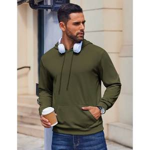 Sudadera con capucha informal para hombre y mujer, sudadera con personalidad de calle con logotipo de marca personalizable DIY con cremallera en contraste para invierno - Product Image 5