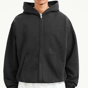 Cremallera al por mayor 2025 hombres Premium Heavy 100% algodón sudaderas con capucha nuevo diseño Camo Basics logotipo impreso para invierno bordado - Product Image 6