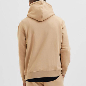 Sweats à capuche d'hiver décontractés pour hommes 100% coton Motif solide Design Respirant à la mode Utilisation en extérieur Pull personnalisable - Product Image 2