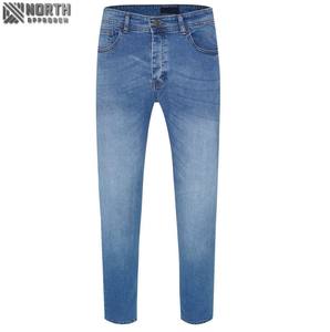 กางเกงยีนส์ผู้ชายทรงตรงแห้งเร็วน้ำหนักเบาใส่สบายฤดูใบไม้ร่วงฤดูหนาวฤดูใบไม้ผลิ - Product Image 2