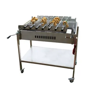 Cyprus Style BBQ Grill Camping Edelstahl Barbecue Home Chain BBQ Grill für Outdoor BBQ