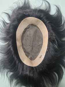 วิกผมและทูเป้สำหรับผู้ชาย Taz Hair Indian Remy Hair แบบฐานโมโน - เนื้อผ้านุ่ม น้ำหนักเบา เป็นมิตรกับสิ่งแวดล้อม - Product Image 2