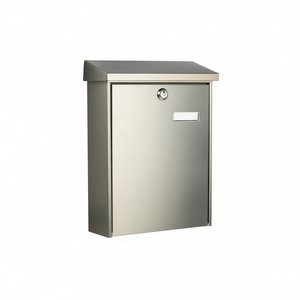 Buzón de Acero Inoxidable Burg-Wchter Oslo 3767 NI, 400 mm de Altura, 300 mm de Ancho, 110 mm de Profundidad, Estándares DIN C4 para Buzones - Product Image 3