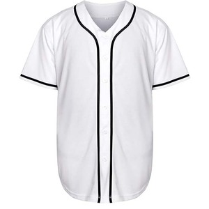 เสื้อเบสบอลแขนสั้นสำหรับผู้ชายเสื้อเบสบอล - Product Image 2
