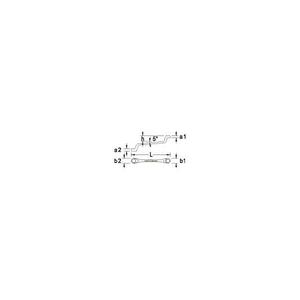 ประแจแหวนปลายคู่แบบเมตริก Gedore พร้อมโปรไฟล์ UD แบบออฟเซ็ตสำหรับใช้งานกับซ็อกเก็ต - Product Image 2