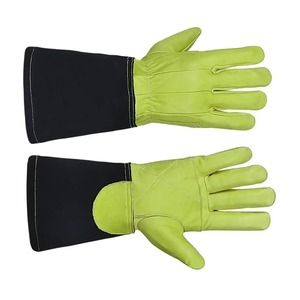 2025 Guante de trabajo de construcción 10 pulgadas Cuero de vaca Protección de manos Manipulación de aparejo de seguridad Guante de soldadura de trabajo - Product Image 4