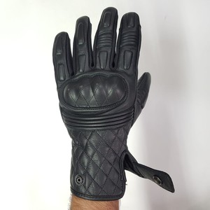 Gants de moto en cuir véritable pour hommes 100% gants de course de moto de protection des articulations gants respirants unisexes de motocross - Product Image 3