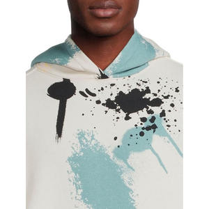 Hombres diseño impreso al por mayor de alta calidad transpirable de gran tamaño pulóver sudaderas con capucha para hombres de algodón al por mayor Sudadera con capucha hombres OEM - Product Image 5