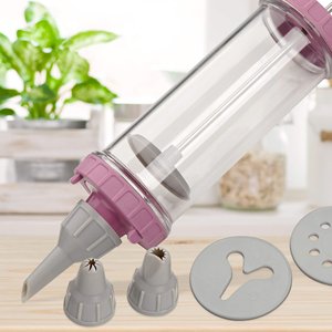 Siringa per decorare torte Jumbo 2 in 1 con stantuffo in acciaio - Product Image 2