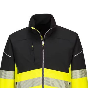 Chaqueta de Seguridad de Alta Visibilidad para Hombre, Chaqueta Impermeable con Mangas Largas, Chaqueta de Trabajo de Seguridad Reflectante - Product Image 6