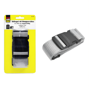 EASY WORK Koffergurt Silver 6 VPE ผลิตภัณฑ์รัดสายรัดที่สะดวกสบาย - Product Image 2
