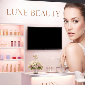 Stand Portátil para Ferias de Belleza, 10 x 10, con Iluminación para Cuidado de la Piel, Fondo Retroiluminado, Modular, para Exhibición de Cosméticos - Product Image 3