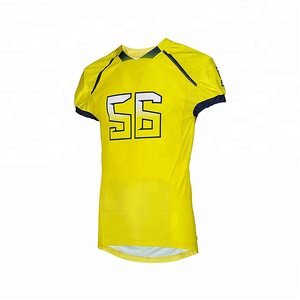 Uniforme de Fútbol Americano para Adultos, Nuevo Estilo, Manga Corta, Transpirable, Secado Rápido, 100% Poliéster, Precio Económico - Product Image 1