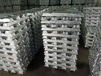 Lingot d'aluminium A356.2 A7 99.7% et A8 99.8% Lingot d'alliage d'aluminium Origine Métal pur 99.994% Lingot d'alliage d'aluminium de zinc
