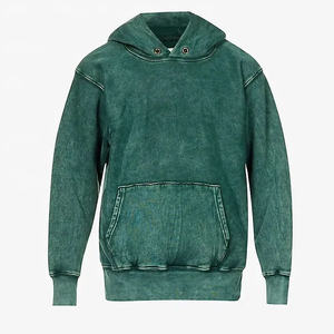 Sudadera con capucha y sudadera de invierno de lana de algodón pesado, diseño personalizado, ropa de hombre de gran tamaño bordada con sol - Product Image 1