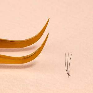 Pestañas Premade en Abanico Glam W Lash 0.07, Fibras de Seda PBT Coreanas de Alta Calidad, Curvatura CC, Longitudes 7mm y 25mm, Longitudes Mixtas Disponibles - Product Image 6