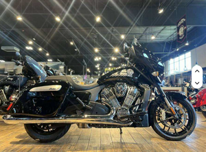 ประกอบรถมอเตอร์ไซค์ทัวร์ริ่งรุ่นใหม่ ปี 2026 สำหรับ Indian Chieftain Powerplus สีดำเมทัลลิก - Product Image 3