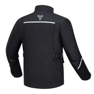 Chaqueta con Capucha para Motocicleta Unisex, de Tejido Softshell, con Protección, Impermeable, Cortavientos, Transpirable, de Secado Rápido, con Color y Logotipo Personalizables - Product Image 2