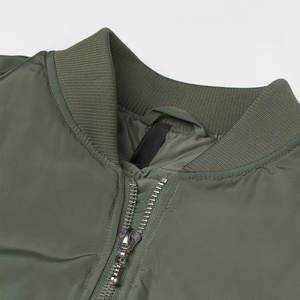 100% Polyester Satin Bomber Veste Femmes Haute Qualité Varsity Veste au Prix de Gros Logo Personnalisé Femmes Bomber Veste - Product Image 6