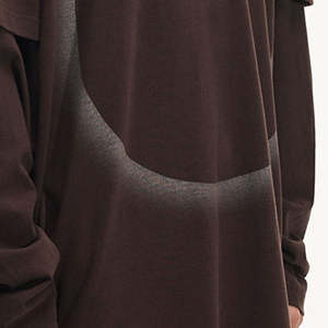 T-shirt double couche de la meilleure qualité, fabriqué en usine, sur mesure, t-shirt double couche de qualité supérieure, t-shirt pour homme fabriqué au Pakistan - Product Image 6