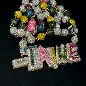 Moissanite Fine Jewelry Pendentifs & Charms Iced out 925 Sterling Silver Charm Diamond Pendant Hip Hop Style Pendant - Product Image 1